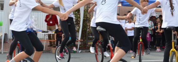 Einradgruppe Lindenfest